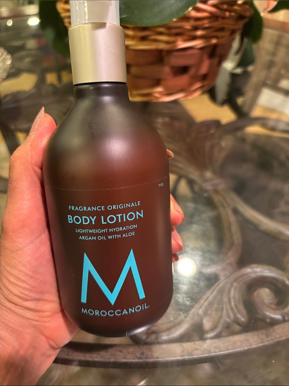 Unopened 360 ml Moroccanoil body lotion with argan oil and aloe